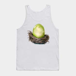 Green Easter Egg Tank Top